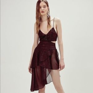 Black Sparkles Priscilla Mini Night Out Dress